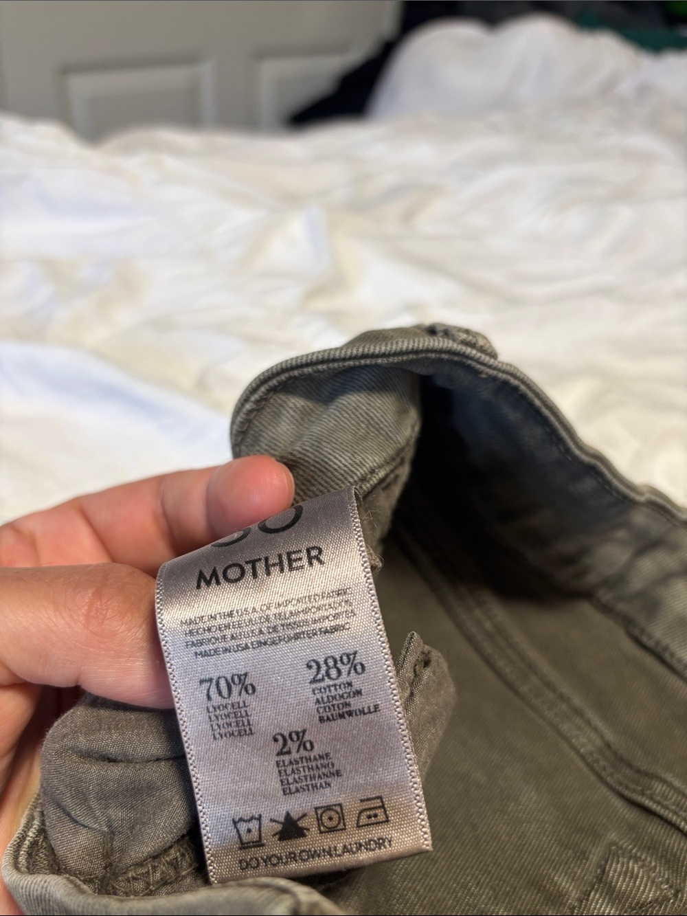 Mother Women Green Zip-Hem Jeans - Picture 5 of 12